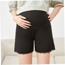 임산부 편안한 속옷 안전 사각 팬티 임신 초기 중기 후기 배 압박없는 숏팬츠 면