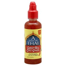 A Taste of Thai 스위트 레드 칠리 소스 288.3ml(7액량 온스) (4팩), 288.3ml