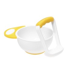 CCBABY 輔食研磨碗, 黃色