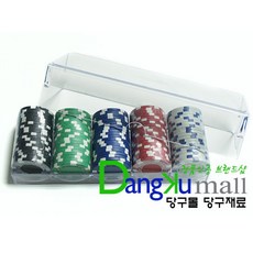 [정품인증 당구몰]카지노칩세트100 당구장 용품 재료, 1개