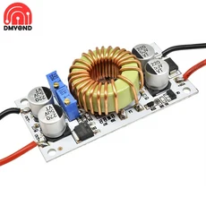 DC DC 전압 변환기 CC CV 부스트 변환기 DC-DC 스텝 업 250W 500W 10A 전원 공급 장치 조정 가능한 모듈 DC10V-40V DC8.5V-48V, [01] 10A 250W, 1개