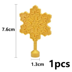 큰크기 빌딩 블록 가구 집 TV 램프 울타리 의자 테이블 대형 조립 피규어 장난감 Duploes와 호환, 10 Leaf Yellow