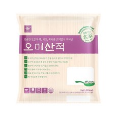 삼둥이수산 사옹원 오미산적 1kg 제사 명절 꼬치, 1