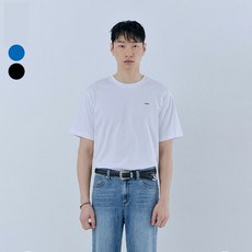 게스 남녀공용 반팔티셔츠 GUESS 남여공용 미니 로고 MQ2K9431_BS