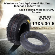 1세트 13x5.00-6 이너 아우터 튜브 온로드/오프로드 고무 타이어 카트 스쿠터 교체 부품, 01 off-road, 01 빠른  Mainland