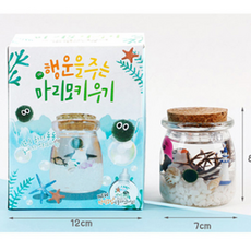 고마곰에듀 마리모 키우기 세트 마리모밥이 들어있는 키트 피규어랜덤내장, 1개