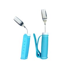 【海夫健康生活館】佳新醫療 食品級塑膠 可彎曲 助食叉(JXAP-002), 1個