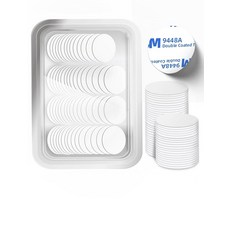 NFC 태그 Tag215 빈 NFC 카드 스티커 재기록 가능 프로그래밍 가능한 NFC 215 칩 NFC 코인(25mm) 뒷면 접착 포함 504바이트 메모리 NFC 지원 휴대, 50