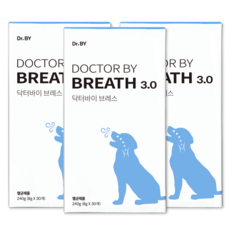 닥터바이 브레스 강아지 영양제, 240g, 호흡기/기관지, 3세트