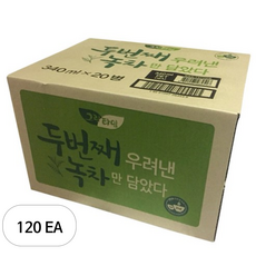 동아오츠카 두번째 우려낸 녹차, 340ml, 120개