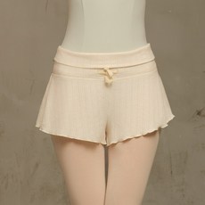 라인댄스 반바지 발레복 바지 여성용 여름 니트 방송 댄스 줌바 무대 의상 공연복 쇼츠 팬츠