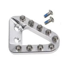 모터사이클 CNC 리어 브레이크 페달 팁 터미널 KTM 125-500 XC/XCF/XCW/SX/SXF/EXC/EXCF/TPi/6D 및 허스크, 04 old CNC white