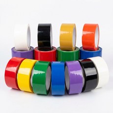 궁민 opp 박스 테이프 경포장 노랑 포장용 40m, 6개