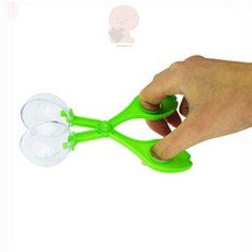 단비네상점 곤충채집 캡슐형 집게 곤충집게통, 노랑