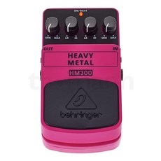 [미국수입정품] 베링거 Behringer 헤비 메탈 Hm300 디스토션 이펙트 페달 222884, [미국수입정품] 베링거 Behringer 헤비 메탈 H