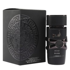 Lattafa ASAD ELIXIR 香水, 1個, MZ-805 黑色,100ml 3.4FL.OZ