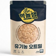 먹놀잼 유기농 오트밀, 450g, 1개