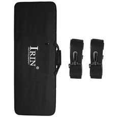 일렉트릭 기타 케이스 방수 패브릭 기그백 보관용 조절 스트랩, 1개