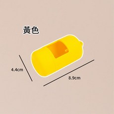DGP 外出綁帶撿便器 寵物便便垃圾袋 遛狗撿屎拾便袋, 黃色, 30個, 30個裝