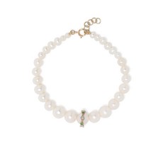 파스칼몽부아쟁 첼시 N°2 9K 옐로 골드 펄 다이아몬드 브레이슬릿