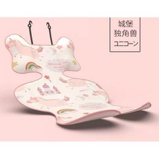 嬰兒推車坐墊 加厚透氣純棉坐墊 隔尿款護頸-粉獨角獸冰絲涼蓆, 1個, 隔尿款護頸-粉獨角獸冰絲涼蓆()