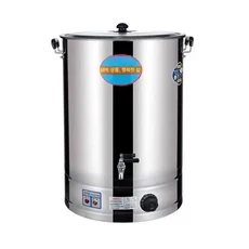 라비토 업소용 약탕기 대용량 건강원 달임 중탕기 기계 탕약기, 두꺼운 수도꼭지 없음 30L_65L