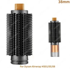 다이슨 업그레이드된 라운드 볼류마이징 브러시 스트레이트 및 컬 헤어 스타, 38mmGold, 상세설명참조, 2026-04