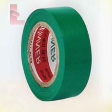 더제이 전기테이프 테이프 녹색 10m 전기용고무테이프 칼라테이프 컬러전기테이프