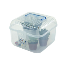 佳斯捷漢寶寵物箱植物箱透氣箱昆蟲箱昆蟲盒, 藍色，粉紅色，透明色