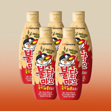 삼양 불닭마요 소스 빠른 배송 도전, 5개, 250g