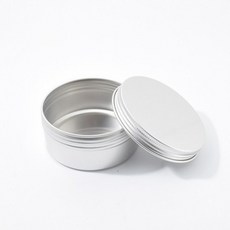 캔들이케아 150ml 알루미늄 실버 틴케이스, 1개