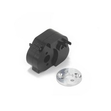 자동차 모델 크롤러 모터 액세서리용 금속 변속기 기어박스, 1개, 5. Black NO Gear