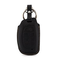 페레노 현대 캐스퍼 스마트키 가죽케이스 PH14 casper 키링, 미네르바복스 블랙