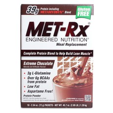 MET-Rx 小麥替代蛋白粉蛋白補充劑, 至尊巧克力, 72克