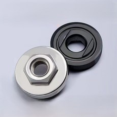 4인치 그라인더 육각 만조 휠너트+휠와셔, 1세트