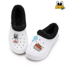 알파슈 팬콧 매직 방한 만능실내화_블랙/초등 유아 아동