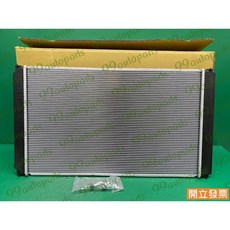 (汽車零件專家)豐田 PREVIA 2.4 RAV4 2.4 OATY5843 水箱 水箱總成 水廂總成 吉茂牌 台灣製, 1個