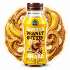 정식품 베지밀 바나나 땅콩버터 쉐이크, 24개, 240ml