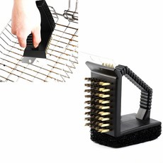 캠핑 바베큐 석쇠 망 세척 브러쉬 텐트 그릴 아이템 조리 도구 바비큐 용품 용기 야외, 본상품