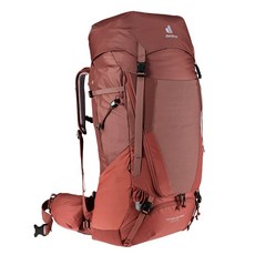 Deuter FUTURA AIR TREK網架直立式透氣背包 登山 55 10SL 3402221 黑/紅【野外營】, 岩漿紅