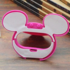 물티슈 마름방지캡 여닫이뚜껑 스티커접착 파스텔톤, 2-티슈캡-리본블루, 2-티슈캡-리본블루, 1개