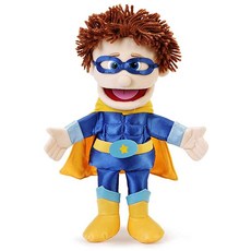 35.6cm(14인치) 슈퍼히어로 피치 보이 손 인형, 35.6cm(14인치) 슈퍼히어로, 피치 보이, 손 인