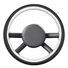 MEWANT 지프 랭글러 (JK) 2007-2011 지프 랭글러 (JK) 2007-2011 자동차 스티어링 휠 액세서리 지프 랭글러 (JK) 2007-2011용 핸드 바느질 3, 14:3D 스타일(화이트 & 블랙 PU 가죽 & 블랙