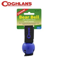 COGHLANS 熊鈴 附磁性靜音器 藍色, 1個, OS
