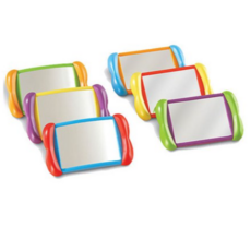 러닝리소스 23371 안전거울 세트, 믹스 혼합, 1세트