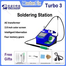 Mechanic Turbo 3 지능형 납땜 스테이션 나노 전자 납땜 인두 키트 전화 IC 수리 고정밀 납땜 도구, 01 Turbo 3 220V