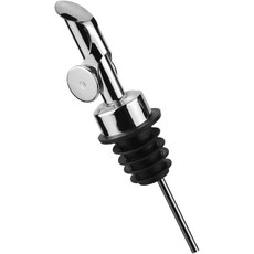 올리브 오일 식초 와인 등을 위한 METSweet 자동 주입구 스테인리스 스틸 누수 방지로즈, 304(silver)