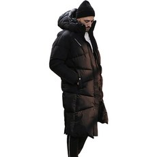 FUERZA 日常簡約連帽長版外套