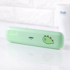 카카오 니니즈 휴대용 UV램프 칫솔살균기 USB충전겸용, 죠르디, 그린, NZTS-JGN-001