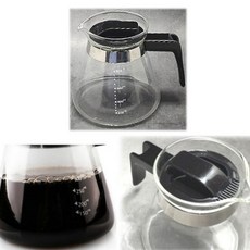 드립서버 직화용 800ML 커피드립포트 유리드립서버
